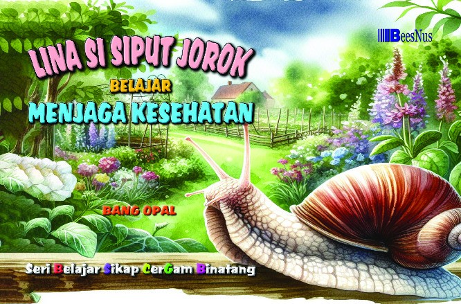 Seri Belajar Sikap Cergam Binatang Lina Si Siput Jorok Belajar Menjaga Kesehatan 